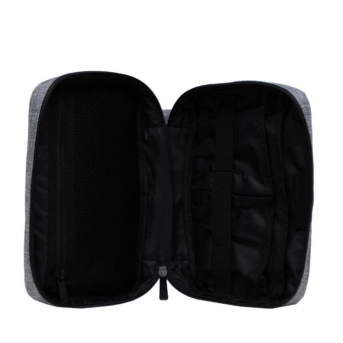 Herschel Burrard Tech Organizer in Recycled Polyester Embroidery - Raven Crosshatch - Opn