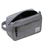 Herschel Chapter Travel Kit, Recycled Embroidery - Raven Crosshatch - Right Angle