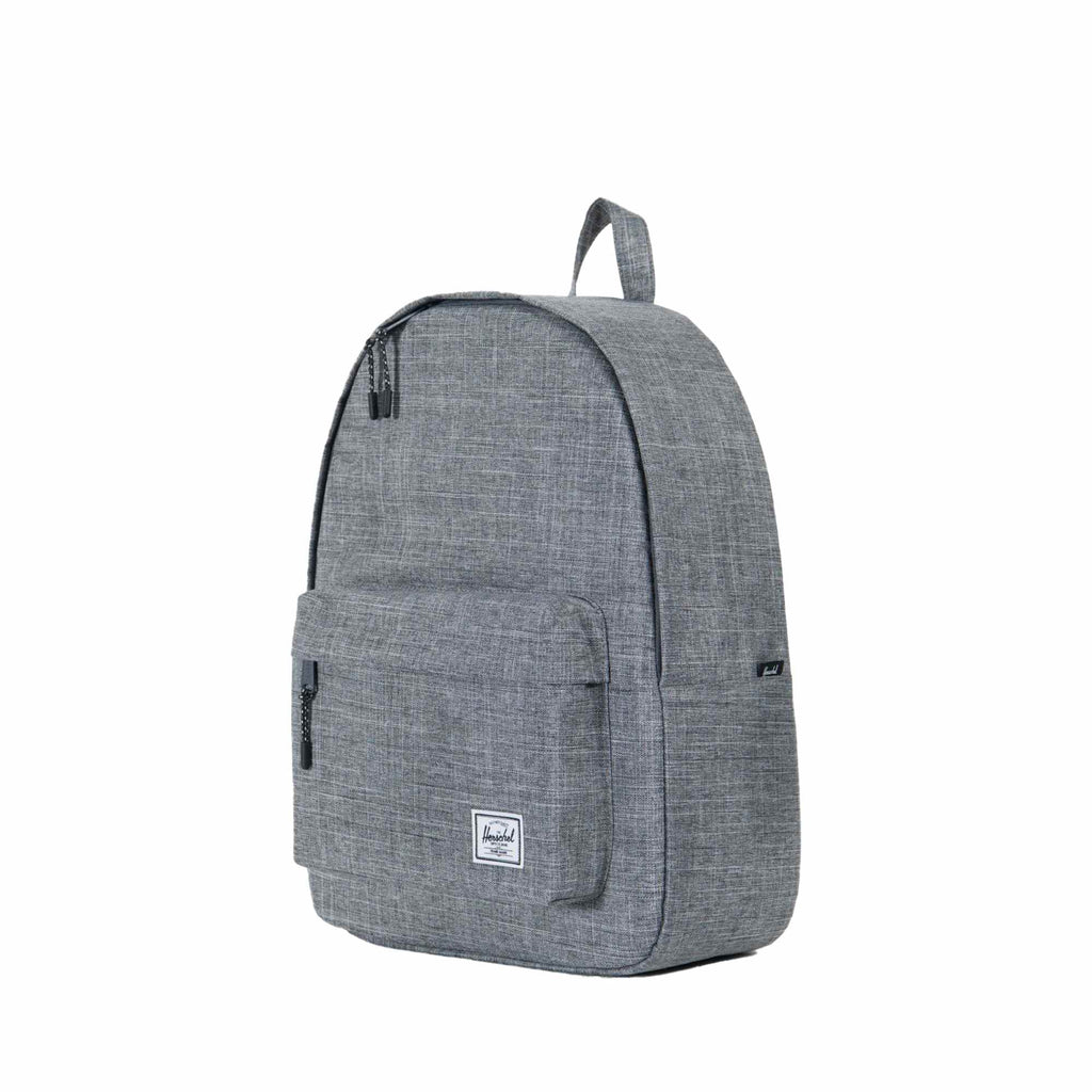 Herschel Classic Backpack, Raven Crosshatch Transfer - Raven Crosshatch - Right Angle