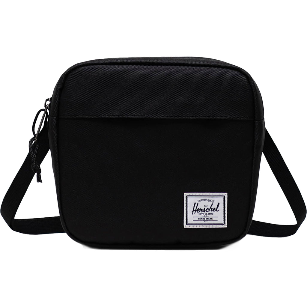 Herschel Classic Crossbody Bag in Recycled Fabric Transfer - Black - Back Front