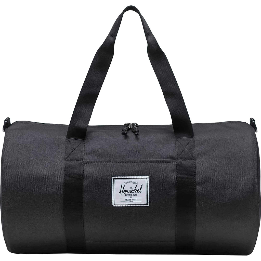 Herschel Classic Gym Bag in Recycled Polyester Transfer - Black - Front