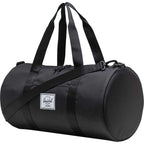 Herschel Classic Gym Bag in Recycled Polyester Transfer - Black - Left Angle