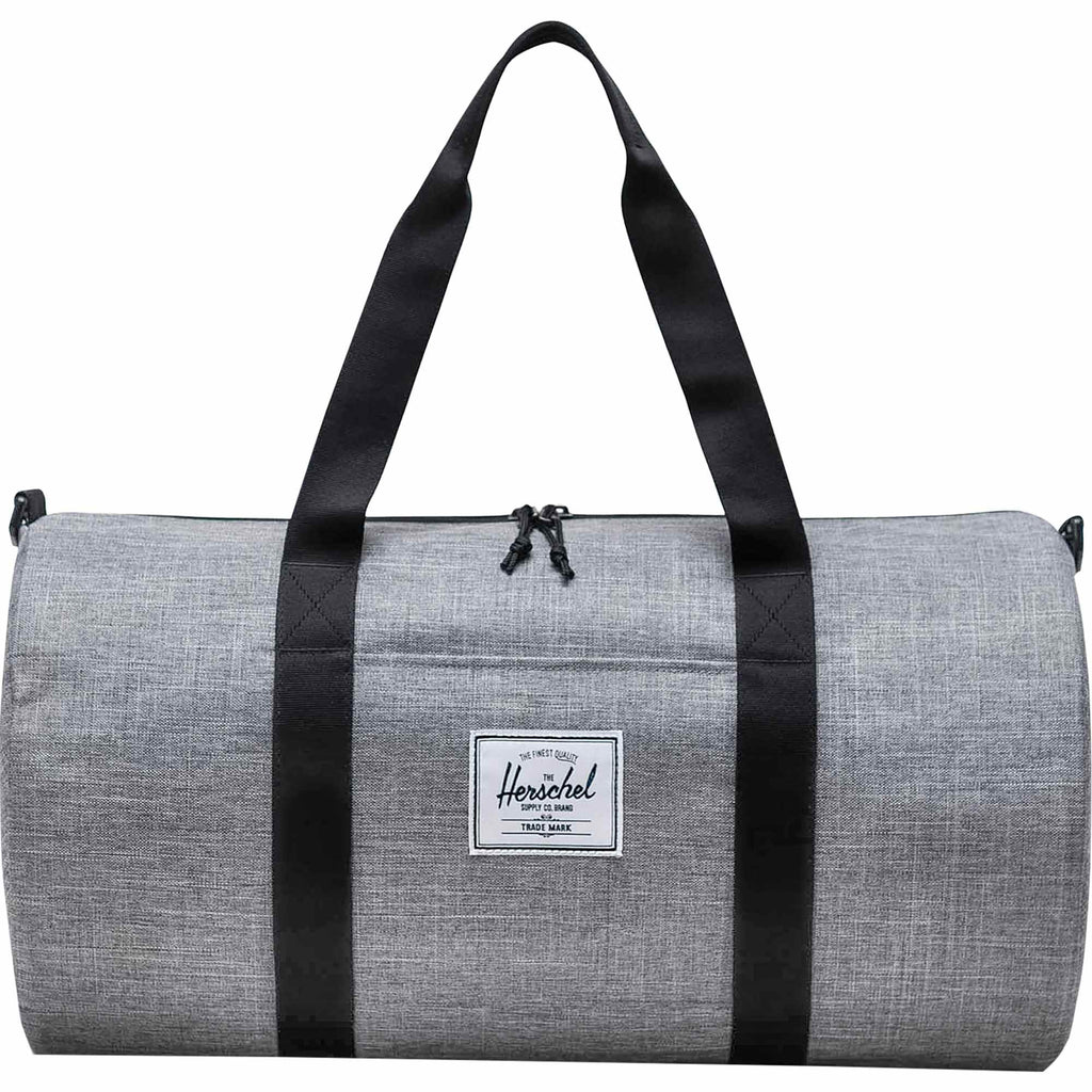 Herschel Classic Gym Bag in Recycled Polyester Transfer - Raven Crosshatch - Front