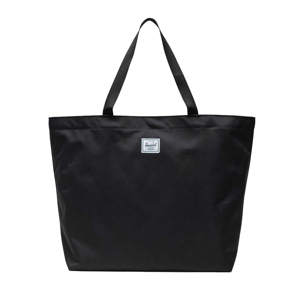 Herschel Classic Tote in Recycled Fabric Transfer - Black - Front