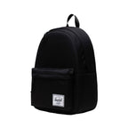 Herschel Classic XL Backpack in Recycled Polyester, 15 Inch Embroidery - Black - Left Angle