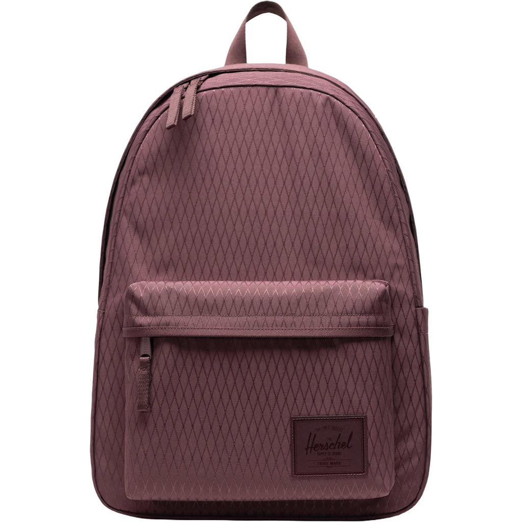 Herschel Classic XL Backpack in Recycled Polyester, 15 Inch Embroidery - Huckleberry Diamond - Front