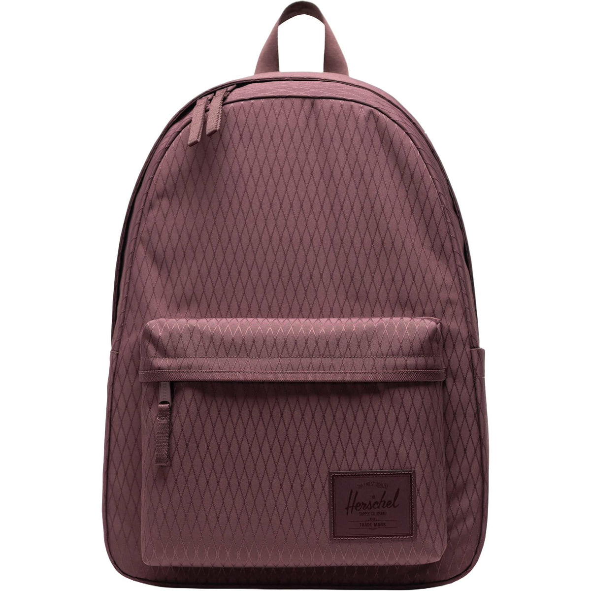 Herschel Classic XL Backpack in Recycled Polyester, 15 Inch Embroidery - Huckleberry Diamond - Front