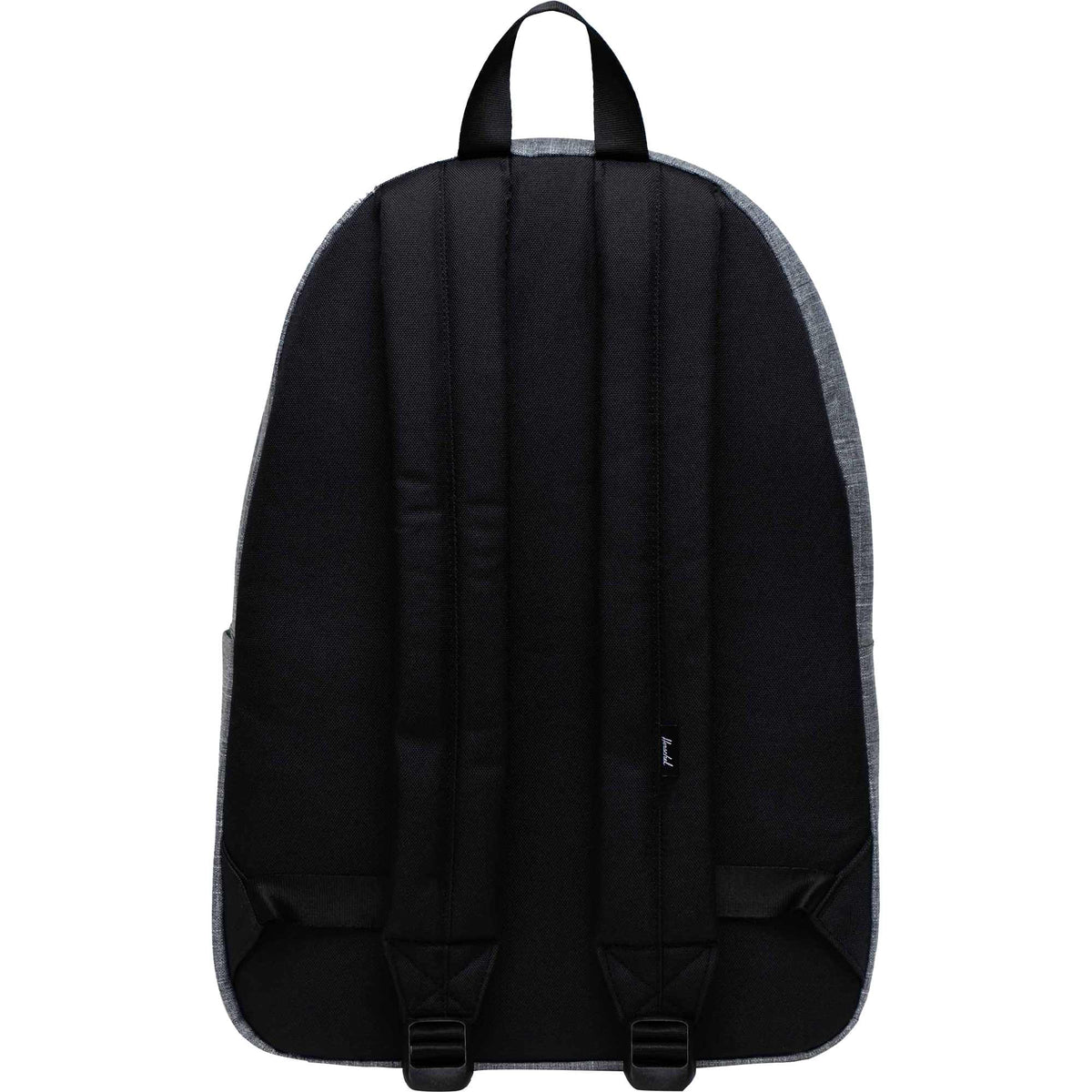 Herschel Classic XL Backpack in Recycled Polyester, 15 Inch Embroidery - Raven Crosshatch - Back