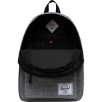 Herschel Classic XL Backpack in Recycled Polyester, 15 Inch Embroidery - Raven Crosshatch - Front