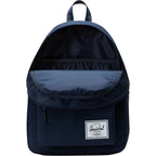 Herschel Classic XL Backpack in Recycled Polyester, 15 Inch Transfer - Navy - Front
