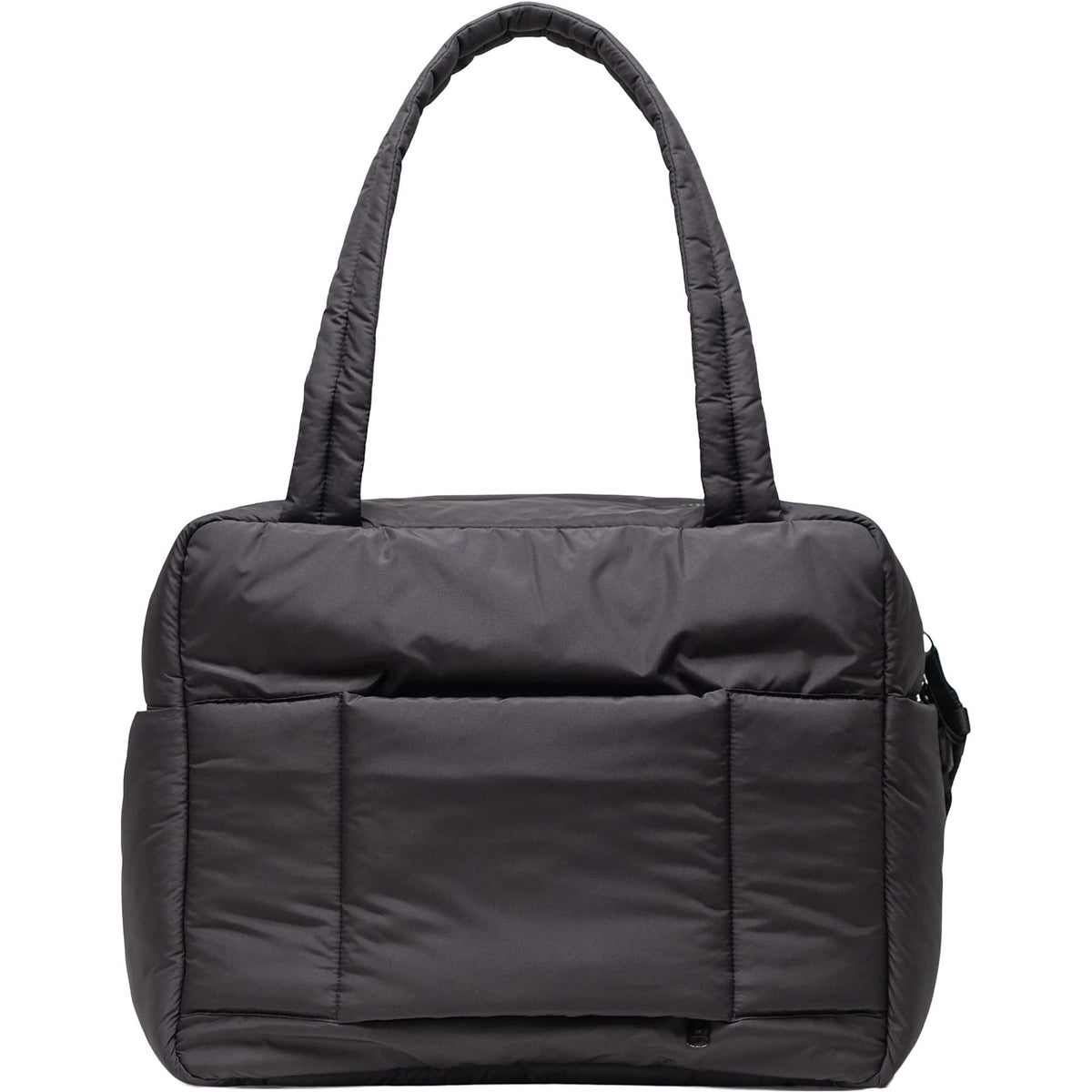 Herschel Cloudform Padded Duffel Bag Embroidery - Black - Front 2