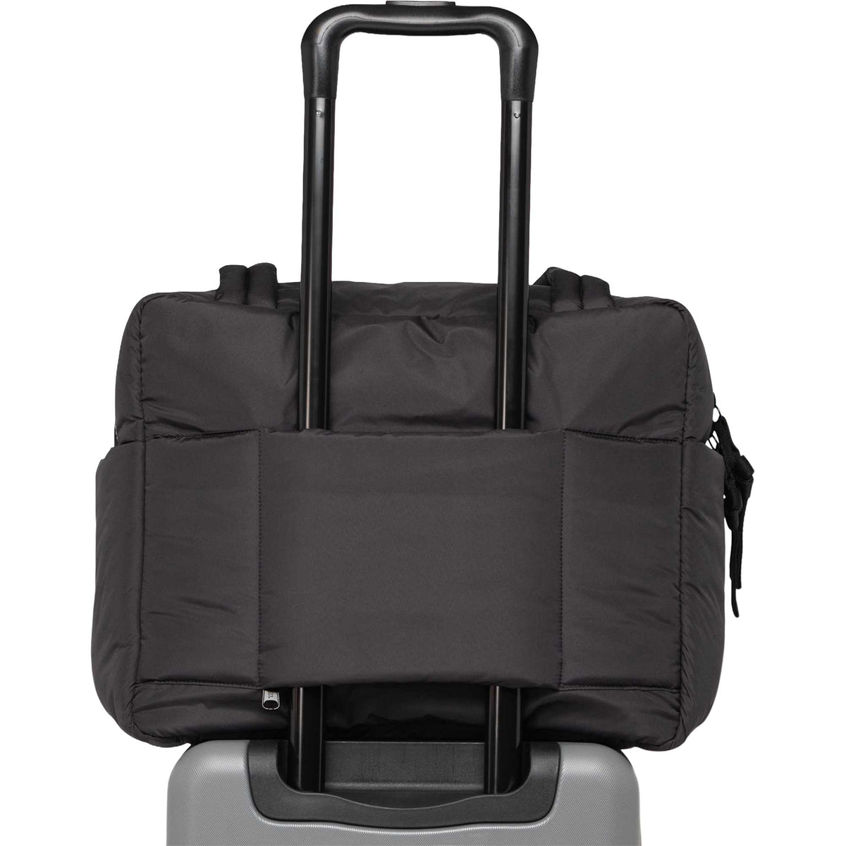 Herschel Cloudform Padded Duffel Bag Transfer - Black - Front 3