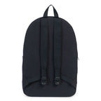 Herschel Cotton Daypack in Washed Canvas Embroidery - Black - Back