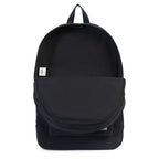 Herschel Cotton Daypack in Washed Canvas Embroidery - Black - Open