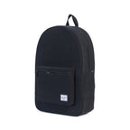 Herschel Cotton Daypack in Washed Canvas Transfer - Black - Side