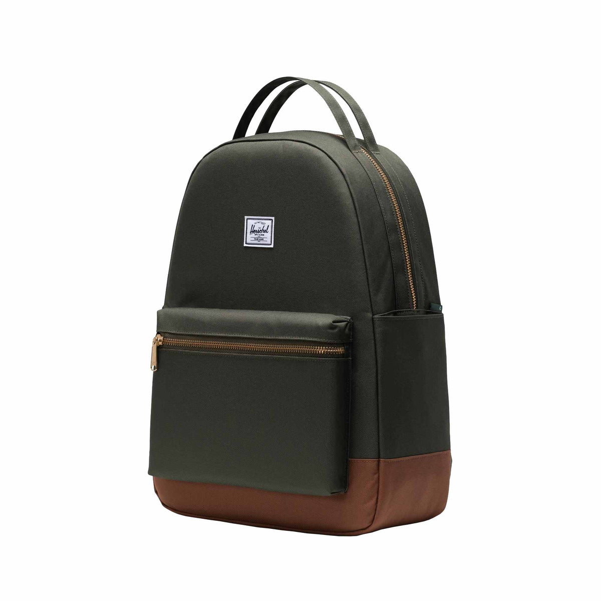 Herschel Eco Nova Backpack for 13 Inch Laptops Embroidery - Forest - Left Angle