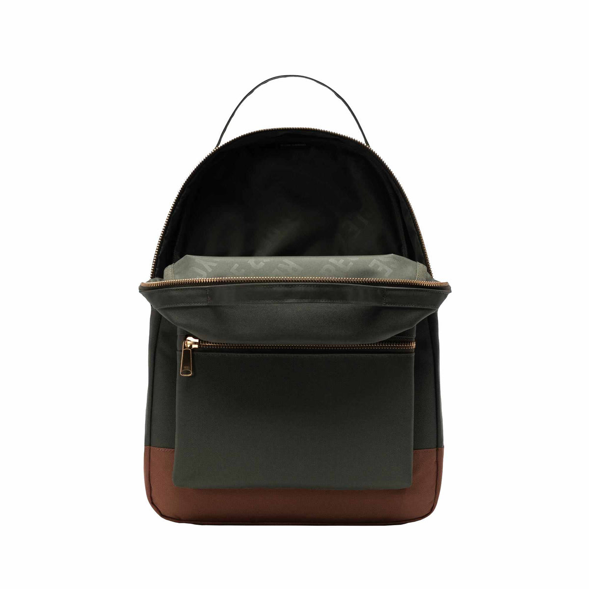 Herschel Eco Nova Backpack for 13 Inch Laptops Embroidery - Forest - Open