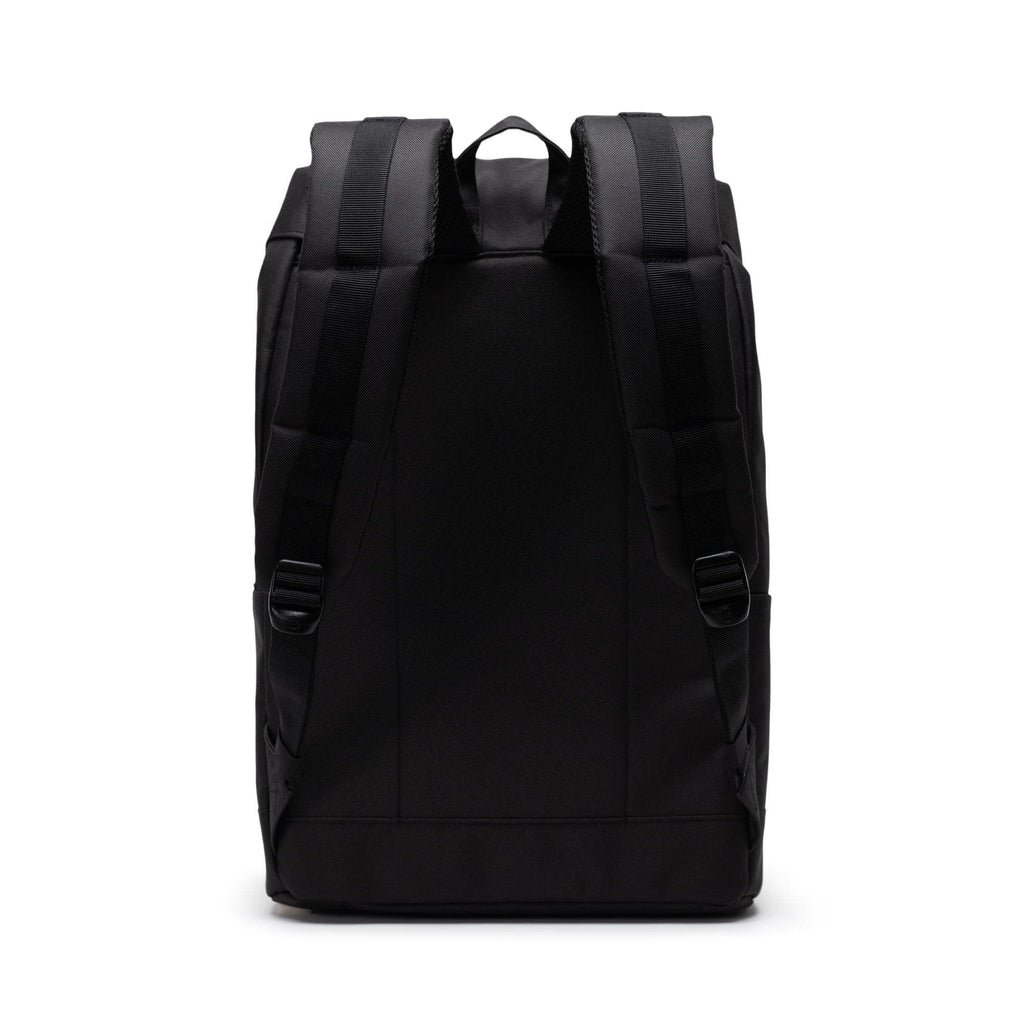 Herschel Eco Retreat Backpack for 15 Inch Laptops Embroidery - Black - Back