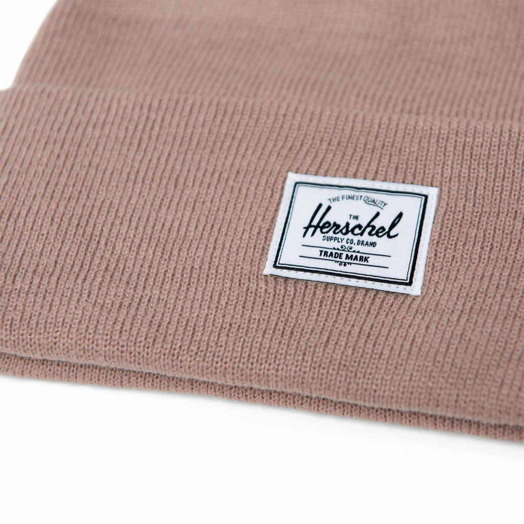 Herschel Elmer Cuff Beanie Embroidery - Ash Rose (AR) - Back