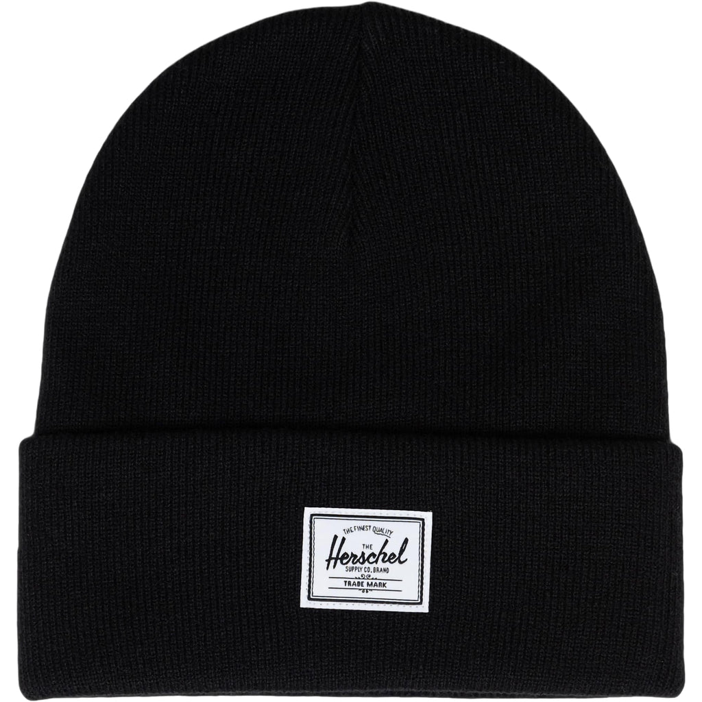 Herschel Elmer Cuff Beanie Embroidery - Black - Back