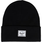 Herschel Elmer Cuff Beanie Embroidery - Black - Back
