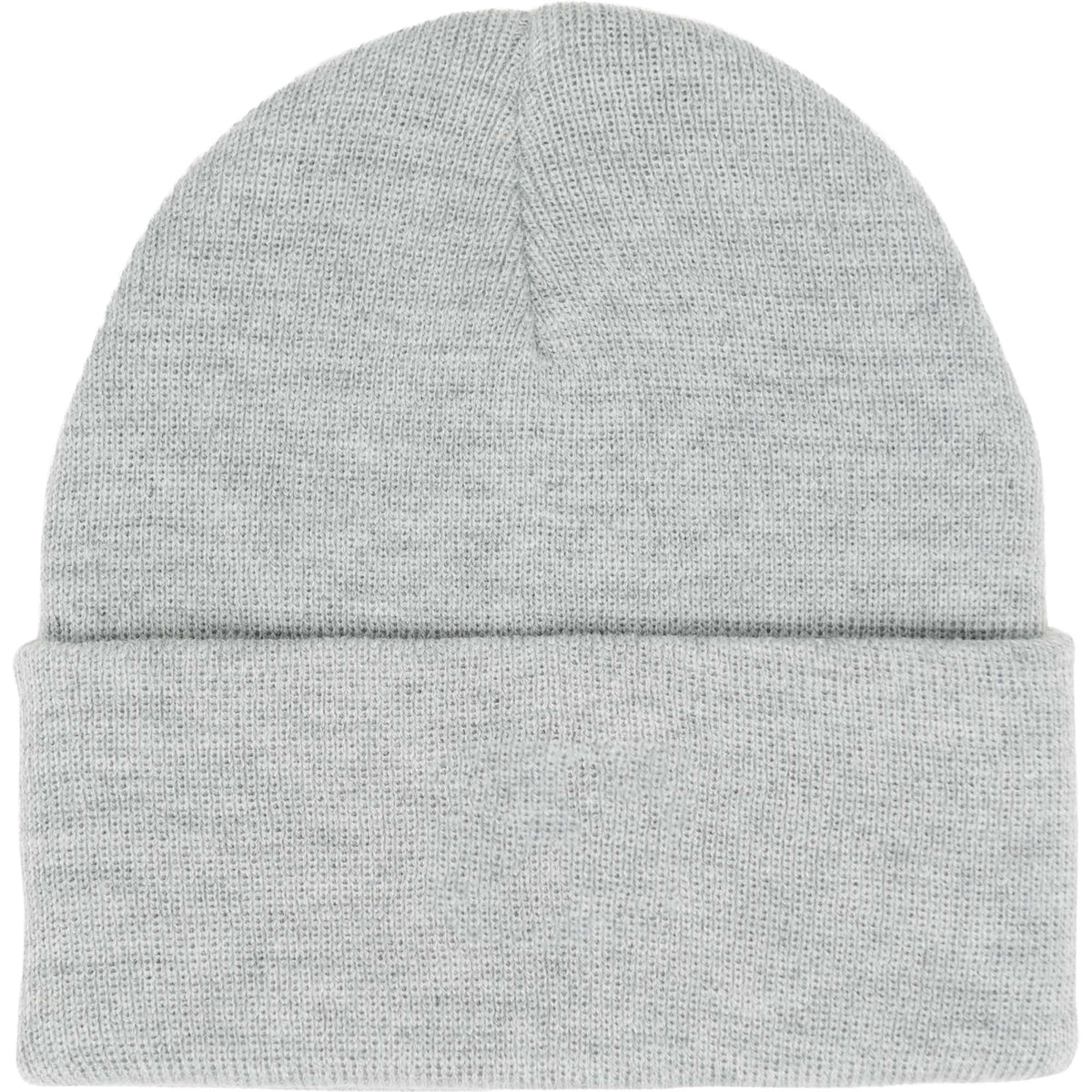 Herschel Elmer Cuff Beanie Embroidery - Heather Grey - Front