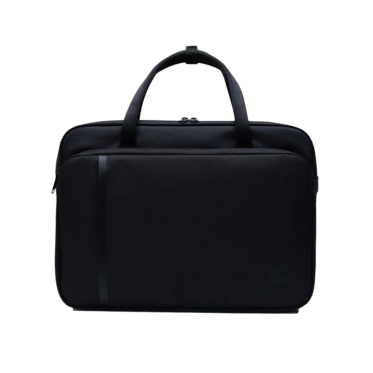 Herschel Gibson Tech Messenger Bag Transfer - Black - Front