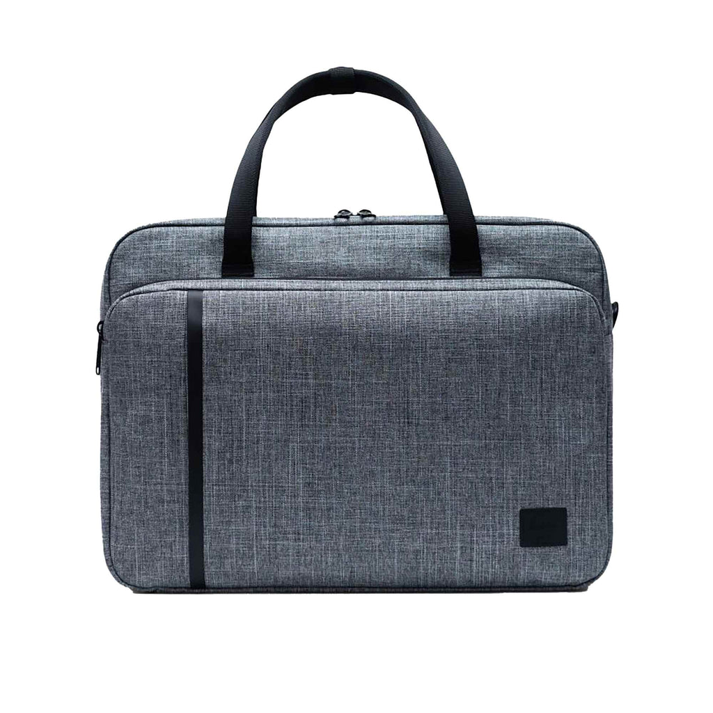 Herschel Gibson Tech Messenger Bag Transfer - Raven Crosshatch - Front