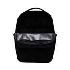 Herschel Kaslo Tech Daypack in Recycled Polyester, 16 Inch Embroidery - Black - Front