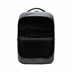 Herschel Kaslo Tech Daypack in Recycled Polyester, 16 Inch Embroidery - Raven Crosshatch - Front