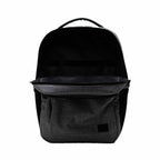 Herschel Kaslo Tech Daypack in Recycled Polyester, 16 Inch Transfer - Raven Crosshatch - Front 2