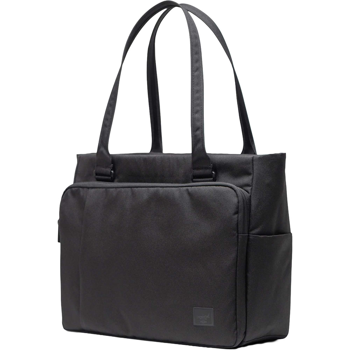 Herschel Kaslo Tech Tote for 16 Inch Laptops Transfer - Black - Front 3