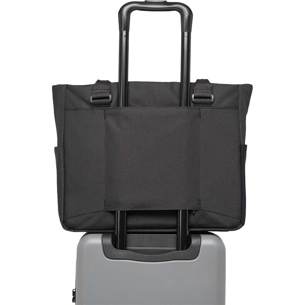 Herschel Kaslo Tech Tote for 16 Inch Laptops Transfer - Black - Front 4