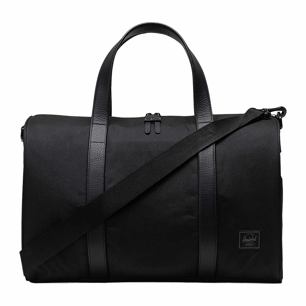 Herschel Novel Carry On Duffel Bag with Laptop Sleeve Transfer - Black Tonal - Front