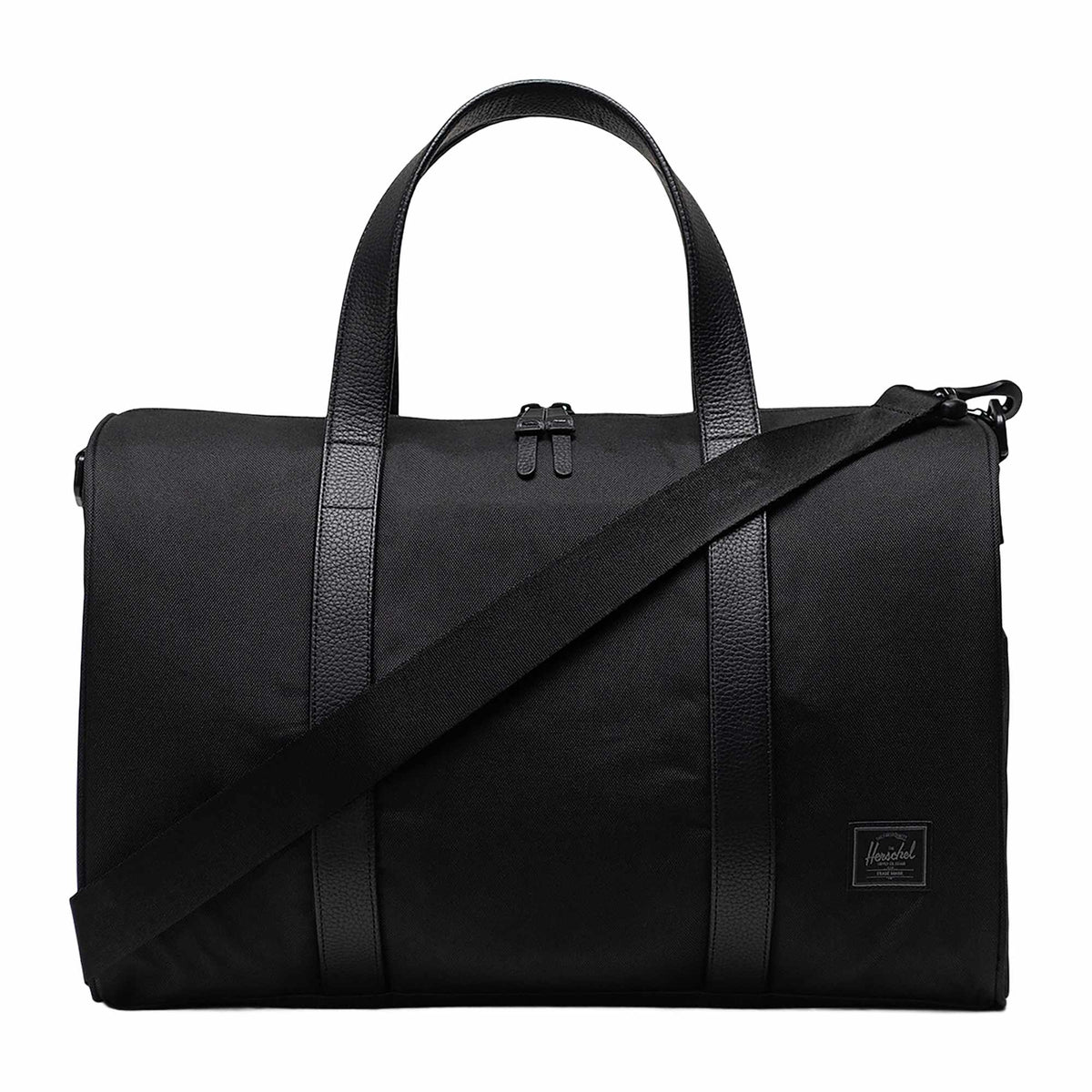 Herschel Novel Carry On Duffel Bag with Laptop Sleeve Transfer - Black Tonal - Front