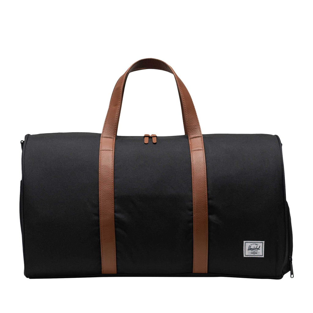Herschel Novel Duffel Bag in Recycled Polyester Transfer - Black - Front