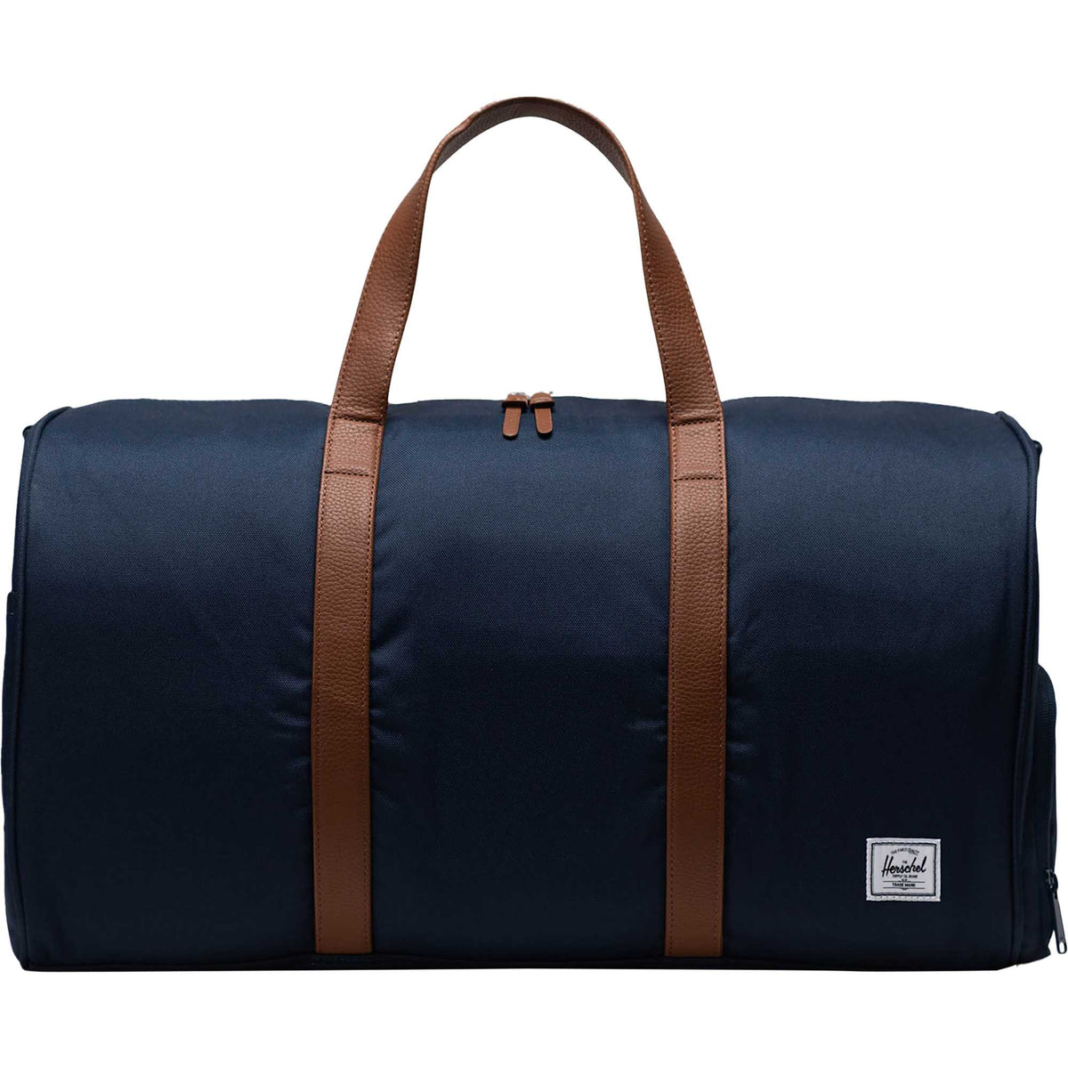 Herschel Novel Duffel Bag in Recycled Polyester Transfer - Navy - Front