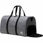 Herschel Novel Duffel Bag in Recycled Polyester Transfer - Raven Crosshatch - Right Angle