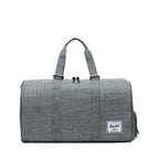 Herschel Novel Duffel Bag with Shoe Compartment, 20 Inches Transfer - Raven Crosshatch - Front