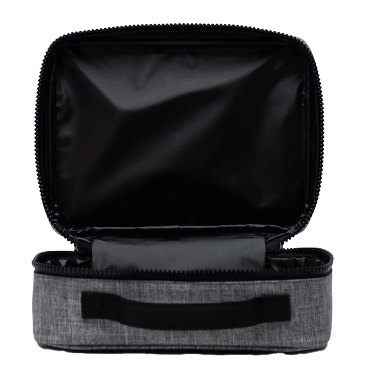 Herschel Pop Quiz Insulated Lunch Box Transfer - Raven Crosshatch - Front
