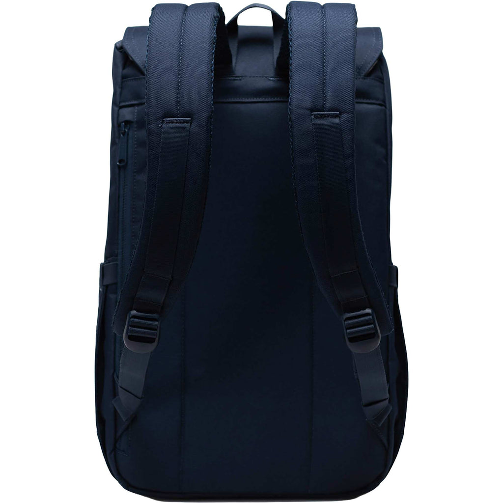 Herschel Retreat Backpack in Recycled Polyester, 15 Inch Transfer - Navy - Photo 2