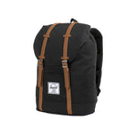 Herschel Retreat Drawstring Backpack in Polycanvas, 15 Inch Transfer - Black - Photo