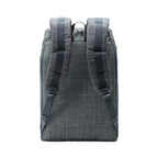 Herschel Retreat Drawstring Backpack in Polycanvas, 15 Inch Transfer - Raven Crosshatch - Back