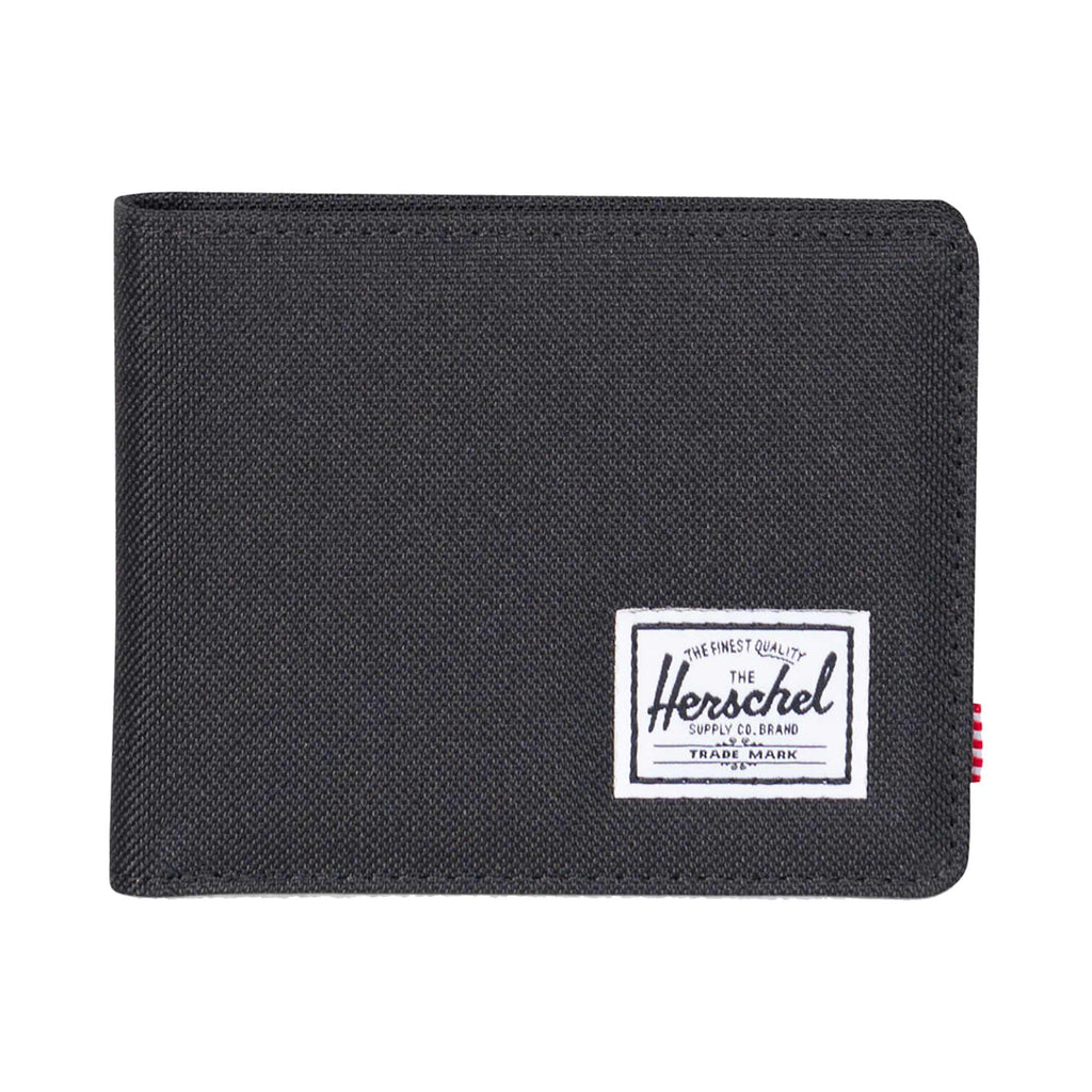 Herschel Roy Bifold Wallet with Coin Pocket Transfer - Black - Front