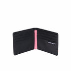 Herschel Roy Bifold Wallet with Coin Pocket Transfer - Black - Open 2