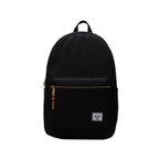 Herschel Settlement Backpack in Recycled Polyester, 15 Inch Transfer - Black - Front