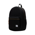 Herschel Settlement Backpack in Recycled Polyester, 15 Inch Transfer - Black - Left Angle