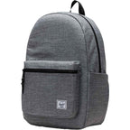 Herschel Settlement Backpack in Recycled Polyester, 15 Inch Transfer - Raven Crosshatch - Left Angle