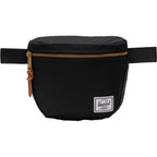 Herschel Settlement Hip Pack in Recycled Fabric Embroidery - Black - Front