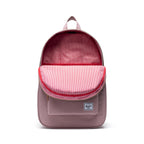 Herschel Settlement Laptop Backpack in Polycanvas, 15 Inch Transfer - Ash Rose - Open 2